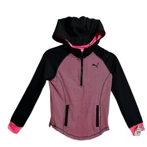 PUMA Half Zip Hoodie,‎ GIRLS Size SMALL